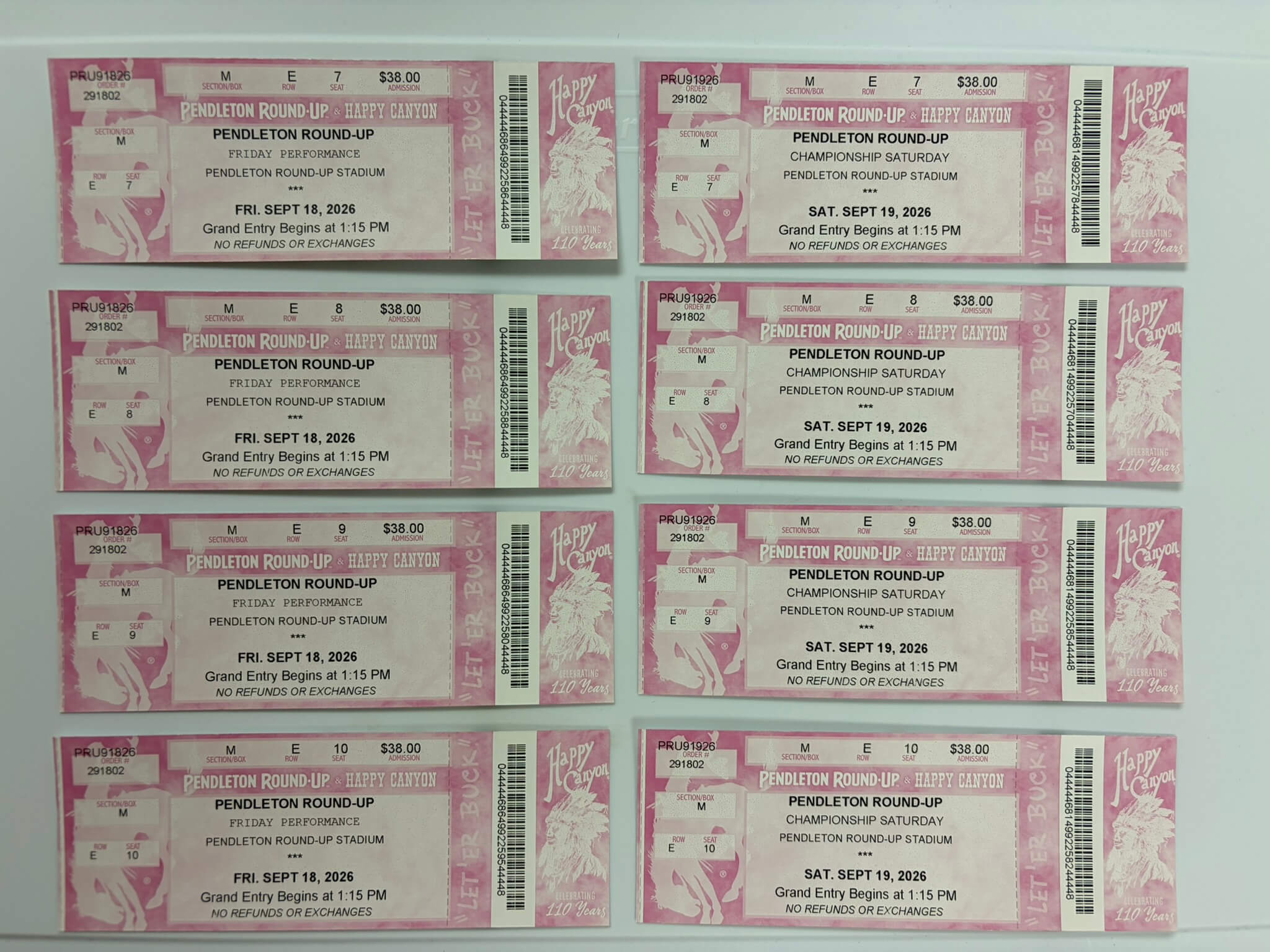 2026 RU Tickets FRI-SAT